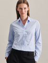 Seidensticker Women´s Blouse Slim Fit Check/Stripes Long Sleeve
