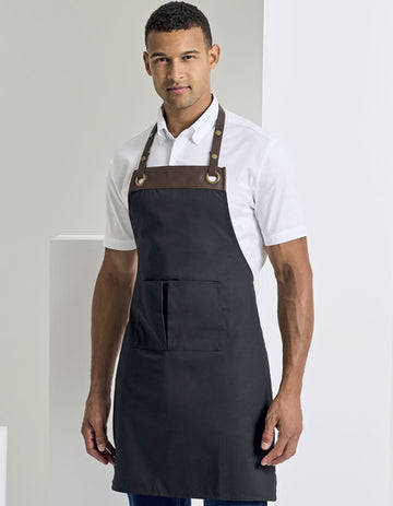 Premier Workwear Espresso Bib Apron  --PW123