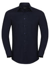 Russell Collection Men´s L/S Easy Care Tailored Oxford Shirt  -R-922M-0