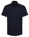 Russell Collection Men´s Short Sleeve Easy Care Tailored Oxford Shirt  -R-923M-0