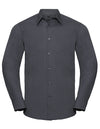 Russell Collection Men´s L/S Poly-Cotton Easy Care Tailored Poplin Shirt  -R-924M-0