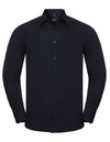 Russell Collection Men´s L/S Poly-Cotton Easy Care Tailored Poplin Shirt  -R-924M-0