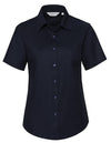 Russell Collection Ladies´ Short Sleeve Easy Care Oxford Shirt  -R-933F-0