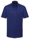 Russell Collection Men´s Short Sleeve Easy Care Oxford Shirt  -R-933M-0