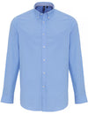 Premier Workwear Men´s Cotton Rich Oxford Stripes Shirt  --PW238