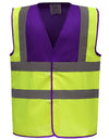 YOKO Hi-Vis 2 Bands & Braces Waistcoat  HVW100