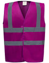 YOKO Hi-Vis 2 Bands & Braces Waistcoat  HVW100