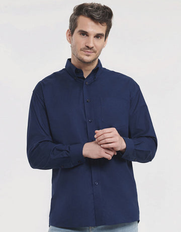 Russell Collection Men´s L/S Easy Care Oxford Shirt  -R-932M-0