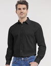 Russell Collection Men´s L/S Pure Cotton Easy Care Poplin Shirt  -R-936M-0