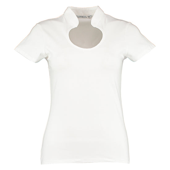 Kustom Kit Women`s Regular Fit Keyhole Neck Top