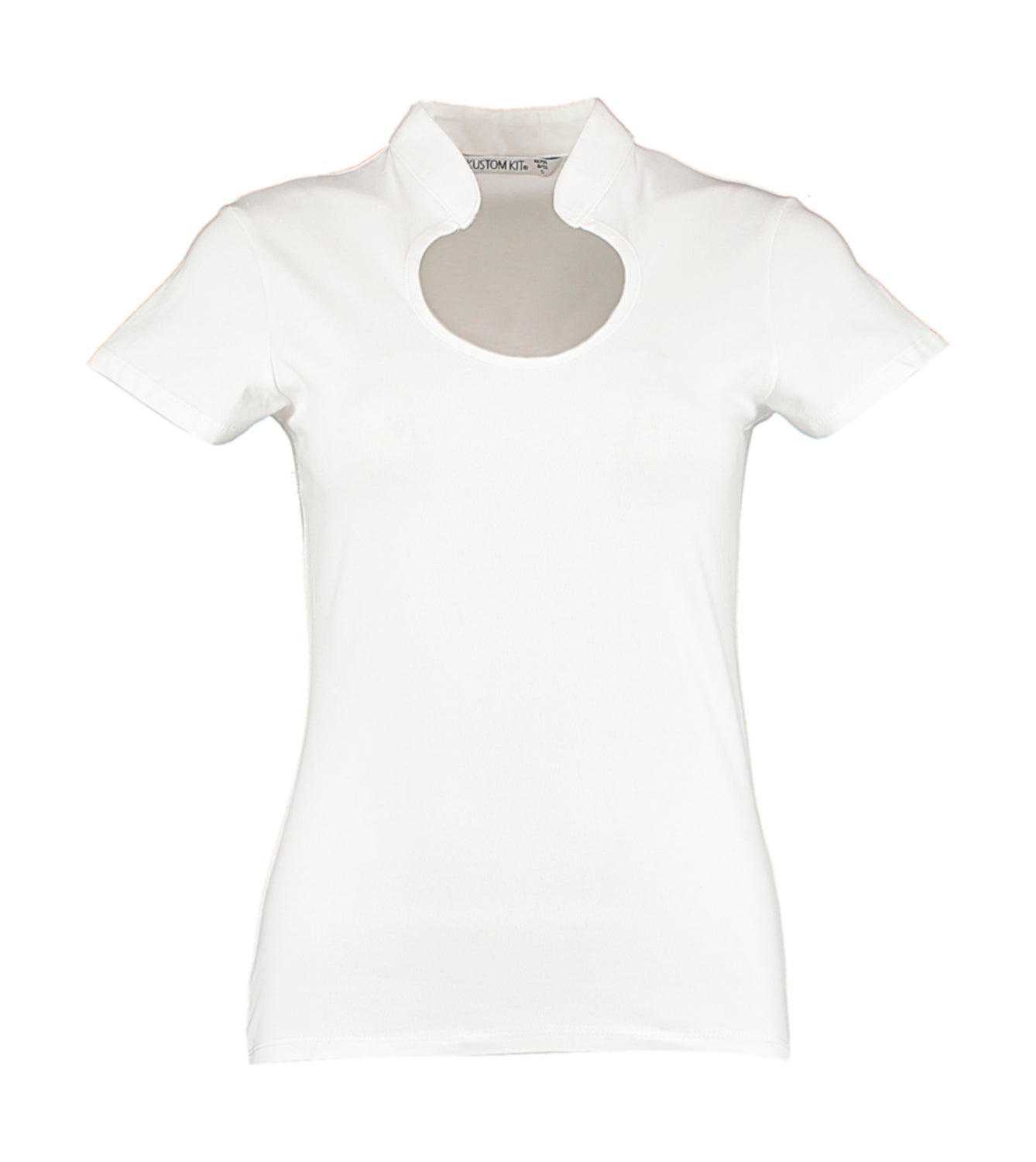 Kustom Kit Women`s Regular Fit Keyhole Neck Top