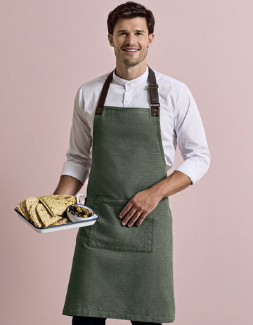 Premier Workwear Annex Oxford Bib Apron  --PW144