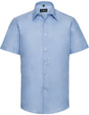 Russell Collection Men´s Short Sleeve Easy Care Tailored Oxford Shirt  -R-923M-0