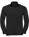 Russell Collection Men´s L/S Poly-Cotton Easy Care Poplin Shirt  -R-934M-0