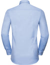 Russell Collection Men´s L/S Tailored Contrast Herringbone Shirt  -R-964M-0