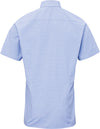 Premier Workwear Men´s Microcheck (Gingham) Short Sleeve Cotton Shirt  --PW221