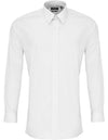Premier Workwear Men´s Long Sleeve Fitted Poplin Shirt  --PW204