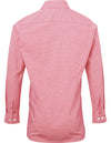 Premier Workwear Men´s Microcheck (Gingham) Long Sleeve Cotton Shirt  --PW220