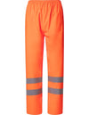 YOKO Hi-Vis Soft Flex Breathable Rain Trousers HVS451