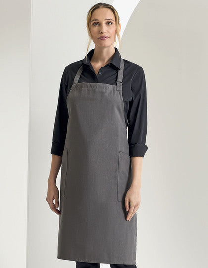 Premier Workwear Recycled & Organic Fairtrade Bib Apron  --PW120