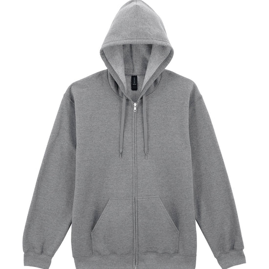 Softstyle Midweight Full Zip Hooded Sweat