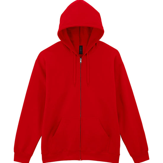 Softstyle Midweight Full Zip Hooded Sweat