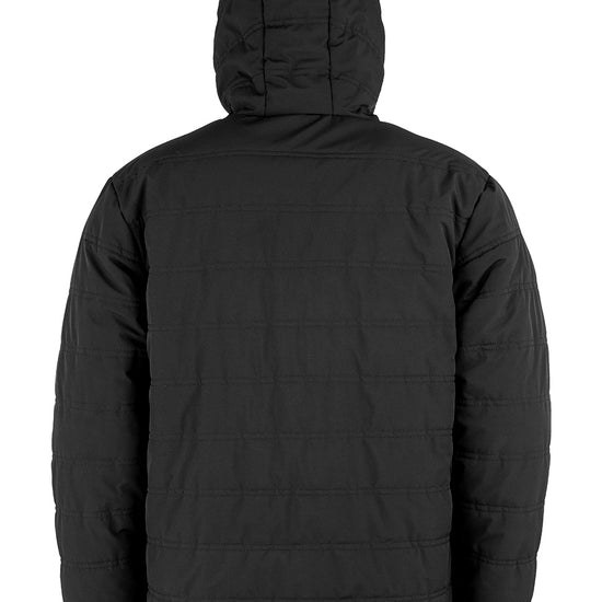 Black Compass Padded Winter Jacket