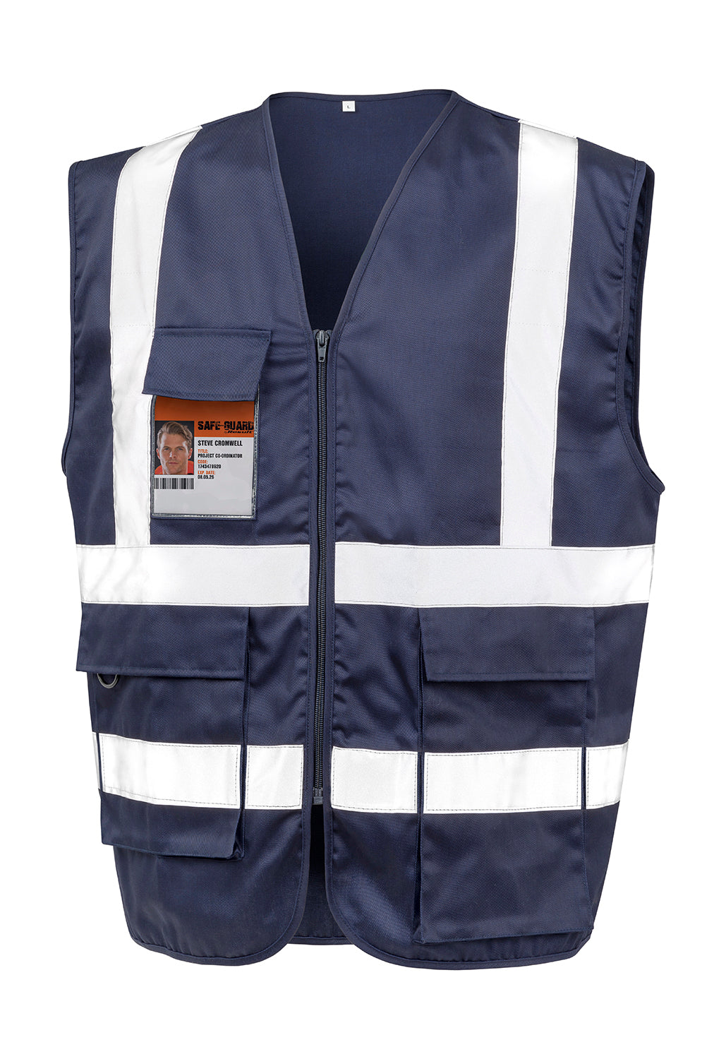 Heavy Duty Polycotton Security Vest