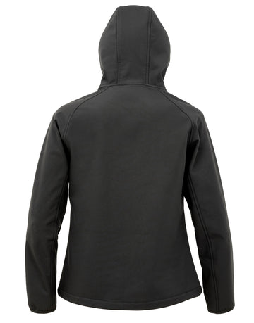 Women`s Recycled 3-Layer Hooded Softshell
