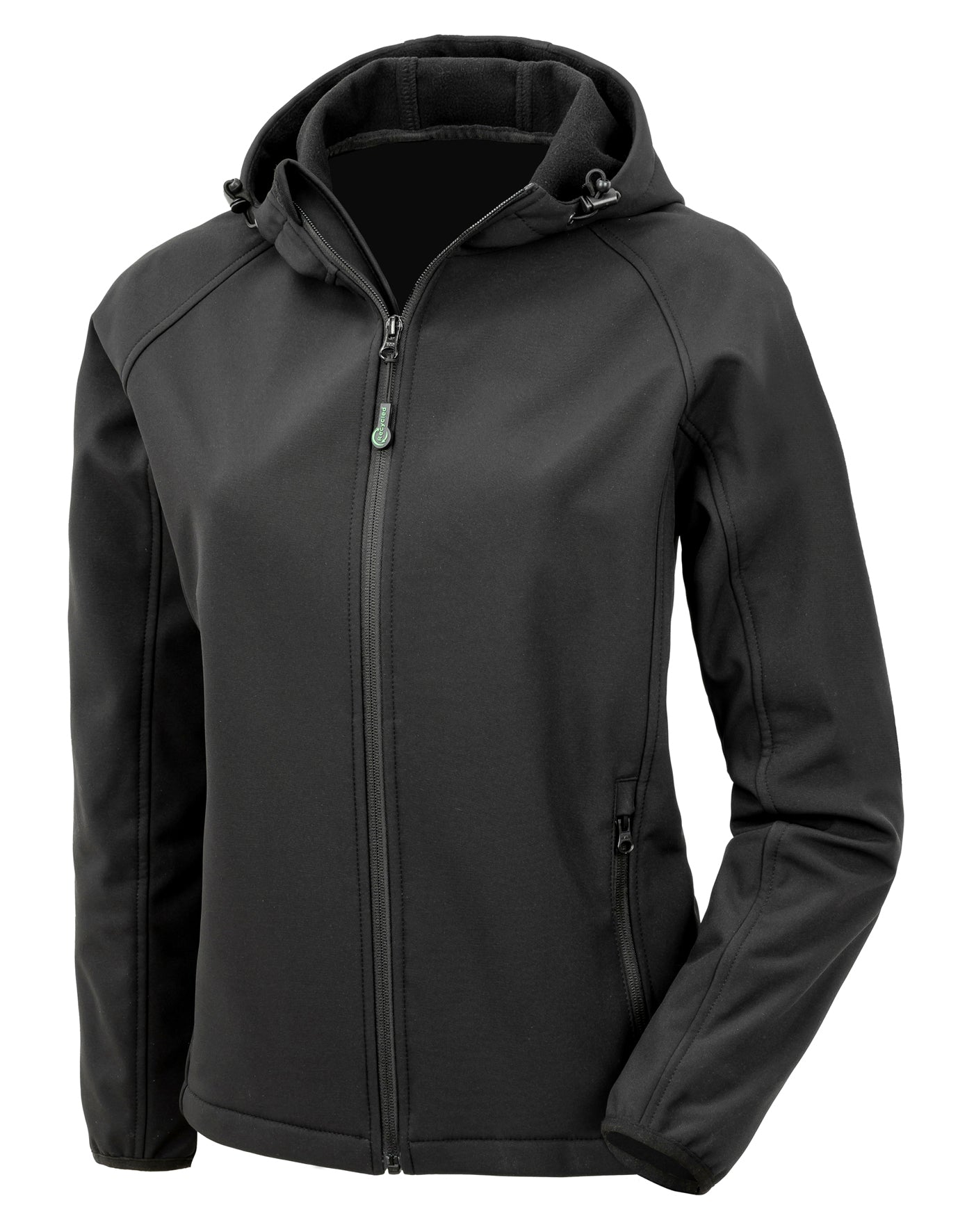 Women`s Recycled 3-Layer Hooded Softshell