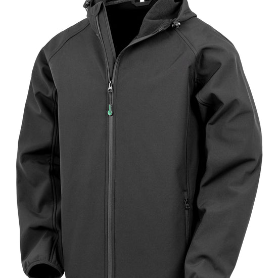 Men`s Recycled 3-Layer Hooded Softshell