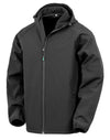 Men`s Recycled 3-Layer Hooded Softshell