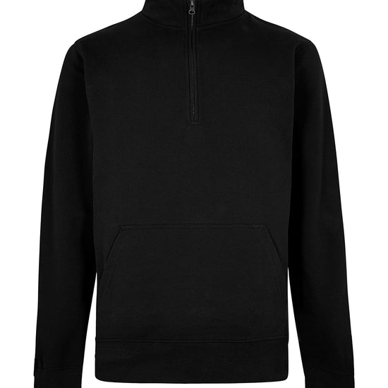 Kustom Kit Regular Fit 1/4 Zip Pique Sweatshirt