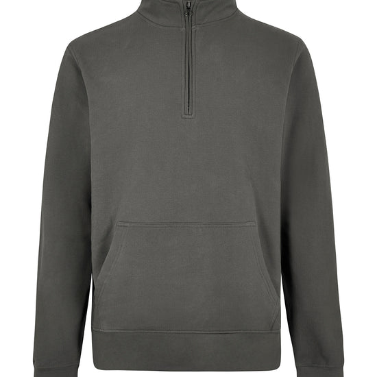 Kustom Kit Regular Fit 1/4 Zip Pique Sweatshirt