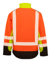 Recycled 3-Layer Printable 3-Tone Safety Softshell