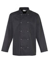 Premier Workwear Chef´s Long Sleeve Stud Jacket  --PW665