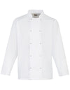 Premier Workwear Chef´s Long Sleeve Stud Jacket  --PW665