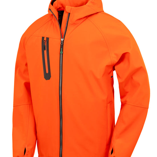 3-Layer Recycled Printable Casual Hooded Softshell