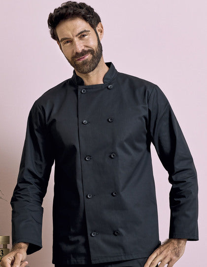Premier Workwear Long Sleeve Chef´s Jacket  --PW657