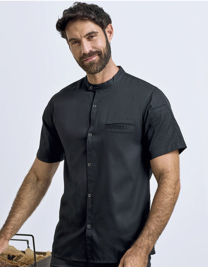 Premier Workwear Chef´s Recycled Short Sleeve Shirt  --PW904