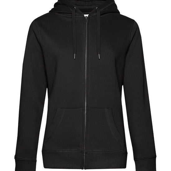 B&C BE INSPIRED QUEEN Zipped Hood Jacket_° Yksi väri