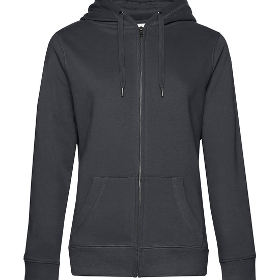 B&C BE INSPIRED QUEEN Zipped Hood Jacket_° Yksi väri