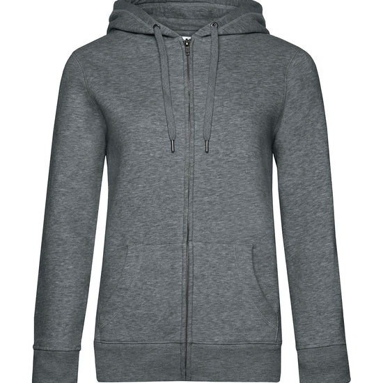 B&C BE INSPIRED QUEEN Zipped Hood Jacket_° Yksi väri