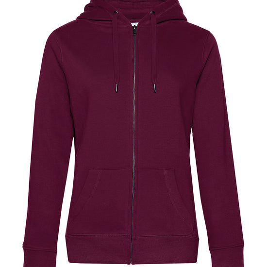 B&C BE INSPIRED QUEEN Zipped Hood Jacket_° Yksi väri