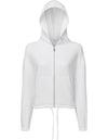 TriDri® Naisten Oversized Cropped Zip -huppari  TR601