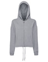 TriDri® Naisten Oversized Cropped Zip -huppari  TR601
