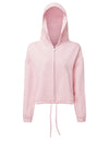 TriDri® Naisten Oversized Cropped Zip -huppari  TR601