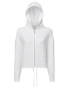 TriDri® Naisten Oversized Cropped Zip -huppari  TR601