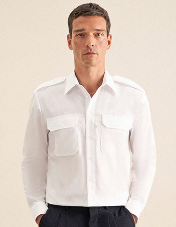 Seidensticker Men´s Pilot Shirt Regular Longsleeve
