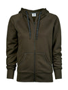 Ladies` Fashion Full Zip Hood